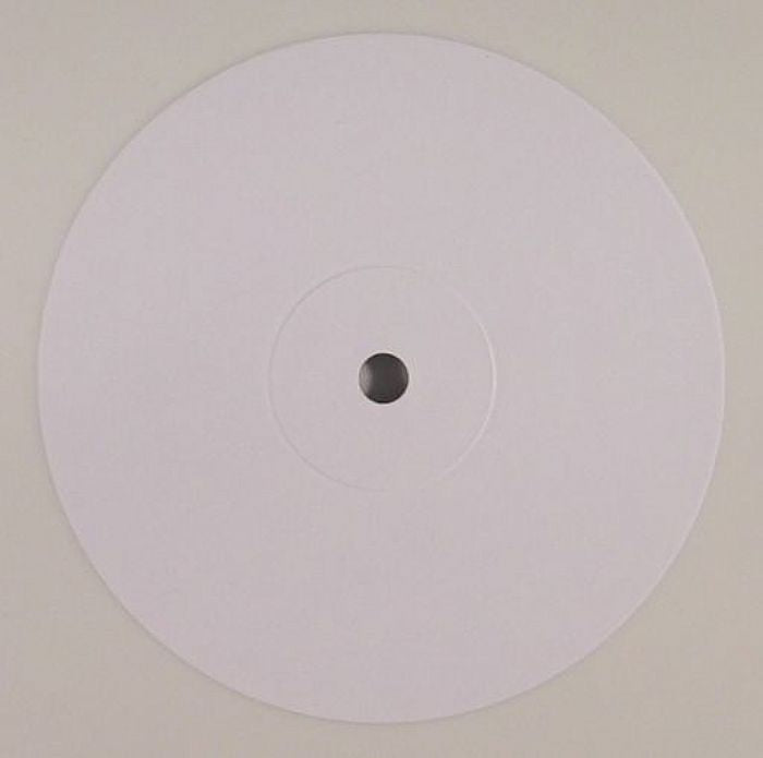 Lado B del vinilo Chris Turner – FlyLove (Rebirth, 10", Edición Limitada) con etiqueta completamente blanca, sin impresión ni créditos visibles.