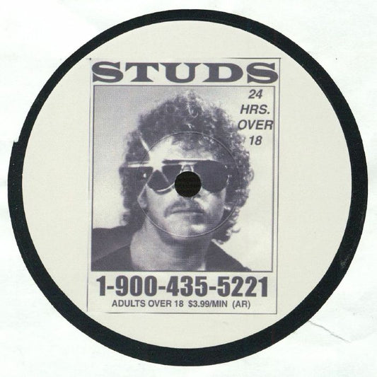 Vinilo Dylan-Thomas – Hala / ASAP, lado B con etiqueta de Studs y retrato en blanco y negro.