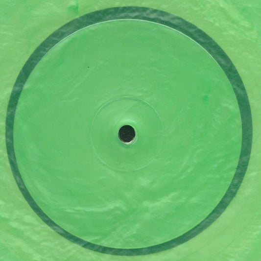 Contraportada del vinilo "Explorations – As Always (JF Disco Version)" de Explorations Tokyo, Ltd. en 12" verde. Incluye créditos y detalles del lanzamiento.