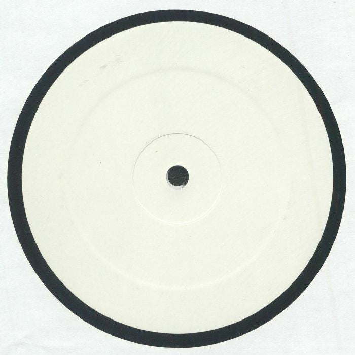 Portada trasera del vinilo sin texto visible ni detalles impresos. Vinilo en formato 12", White Label.