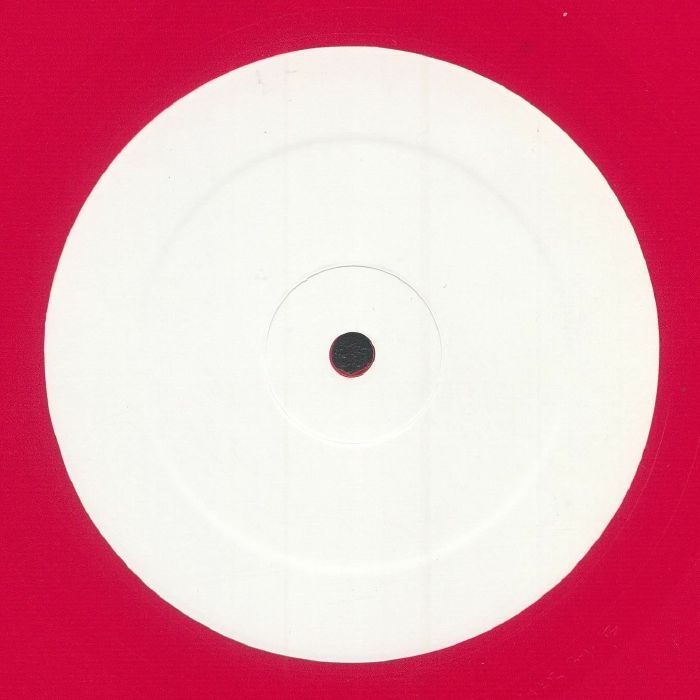Contraportada del vinilo de GU's Jaz Collective – Afro Gente / Fuego De Sangre, publicado por Strictly Jaz Unit Muzic. Vinilo rojo sin texto visible en la etiqueta.