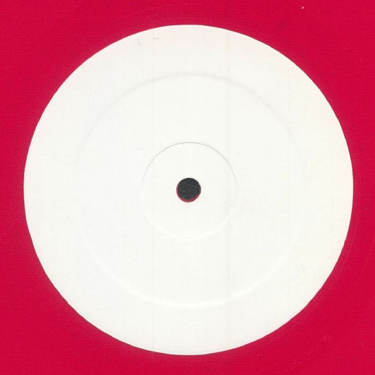 Contraportada del vinilo de GU's Jaz Collective – Afro Gente / Fuego De Sangre, publicado por Strictly Jaz Unit Muzic. Vinilo rojo sin texto visible en la etiqueta.