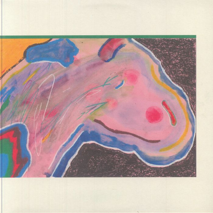 Portada delantera del vinilo Vinyl Vanity de Jacob Ohrberg, publicado por Vessel en formato 12". Arte abstracto colorido con un diseño expresivo y vibrante.