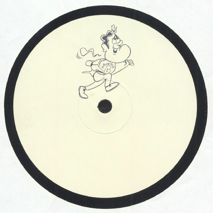 Portada delantera del vinilo Mr. G - Gettin’ Somewhere? EP, lanzado en el sello Phoenix G. Diseño minimalista con ilustración en blanco y negro en la etiqueta.