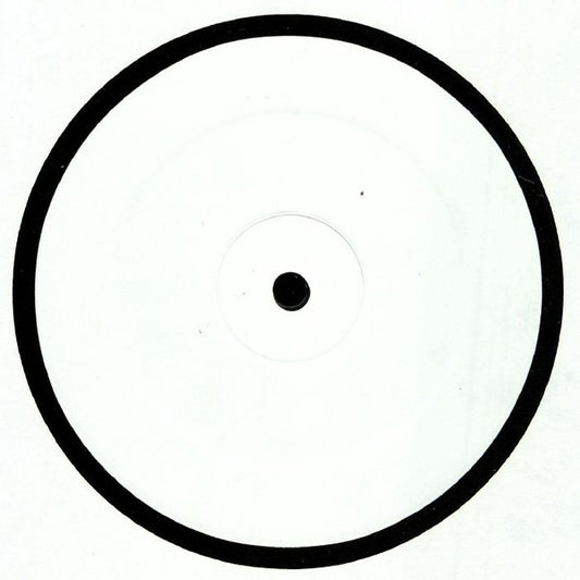 Etiqueta central del lado B "Omar-S – Pull Ovaa" bajo el sello FXHE Records, formato 12" white label. La contraportada muestra el diseño limpio y sin información adicional.