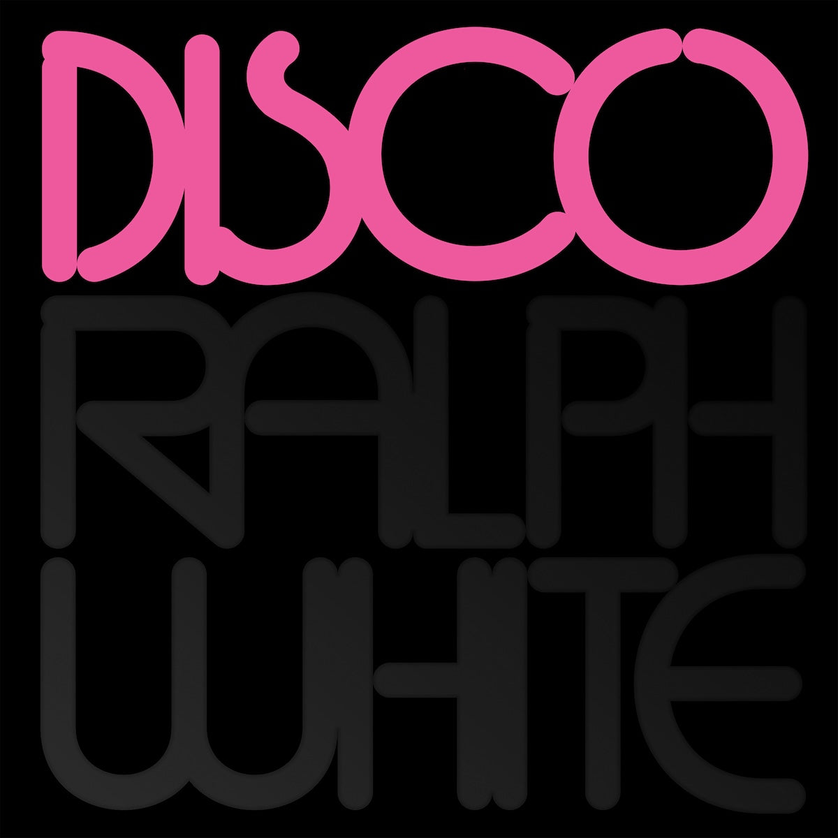 Portada delantera del vinilo Ralph White – DISCO editado por Austudy Records en reedición 12". Diseño con tipografía retro destacando la palabra "DISCO".