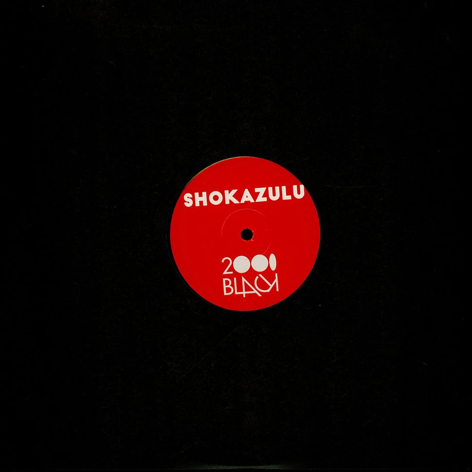 Portada del vinilo 12" Shokazulu – Navigate Your Soul / Peace To The Puzzle editado por 2000 Black.