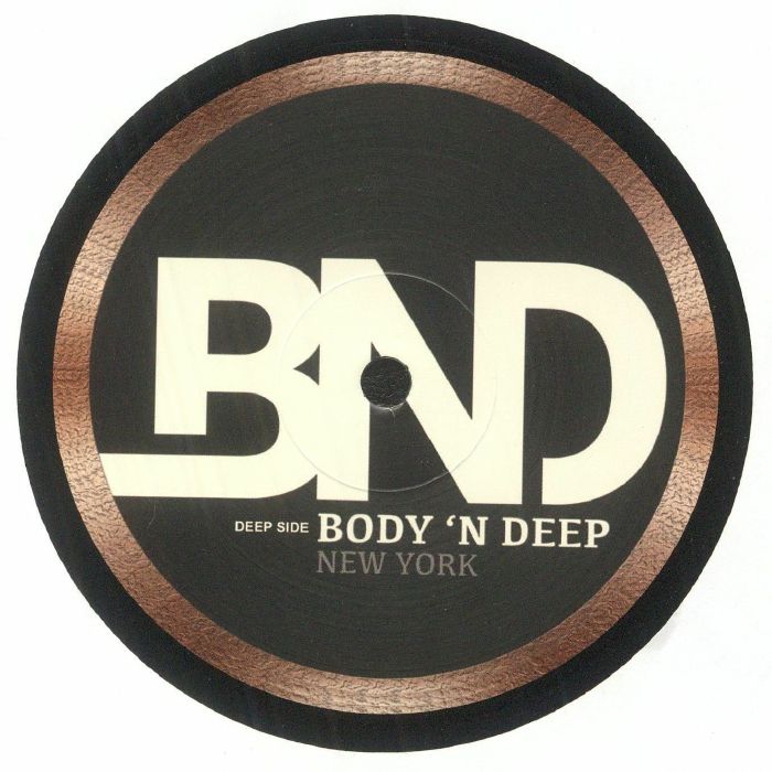 Portada trasera del vinilo St. David – Grand House EP publicado por el sello Body 'N Deep. Diseño con logo BND destacando el lado Deep Side.