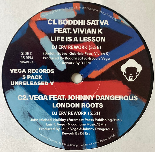 Varios Artistas – Vega Records 5 Pack Unreleased V