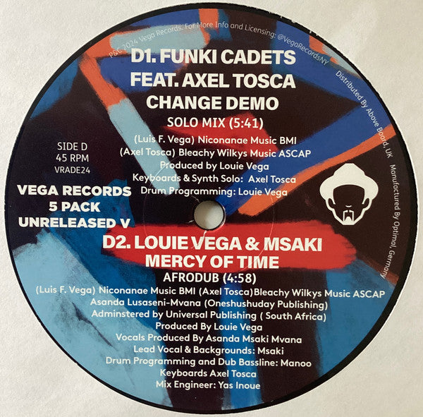 Varios Artistas – Vega Records 5 Pack Unreleased V