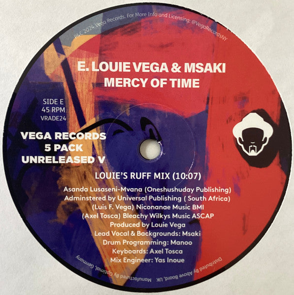 Varios Artistas – Vega Records 5 Pack Unreleased V