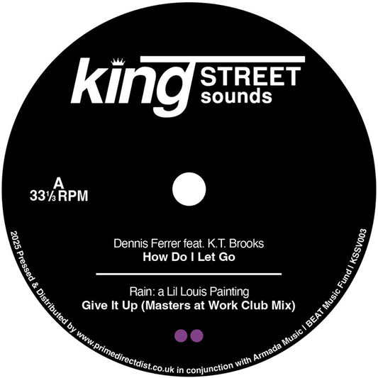 Lado A del vinilo con pistas seleccionadas de house. BPM King Street Sounds presenta este 12" para DJs exigentes.