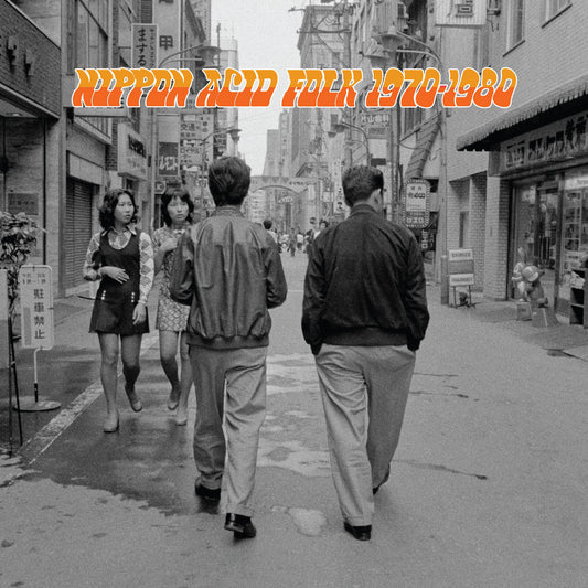 Portada del vinilo Varios Artistas – Nippon Acid Folk 1970-1980, edición Time Capsule en LP compilación.