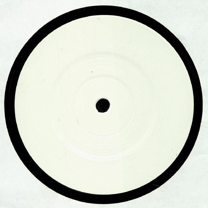 Lado B del vinilo Wax – No. 20002, 12" white label del sello Wax sin impresión central, superficie limpia con surcos visibles.
