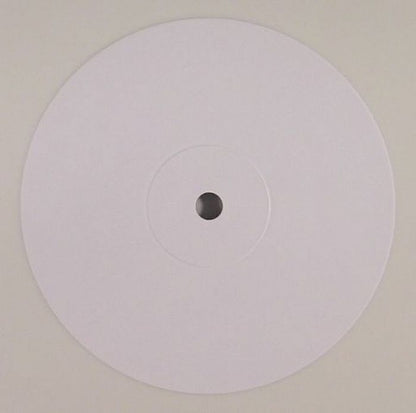 Lado B del vinilo Chris Turner – FlyLove (Rebirth, 10", Edición Limitada) con etiqueta completamente blanca, sin impresión ni créditos visibles.