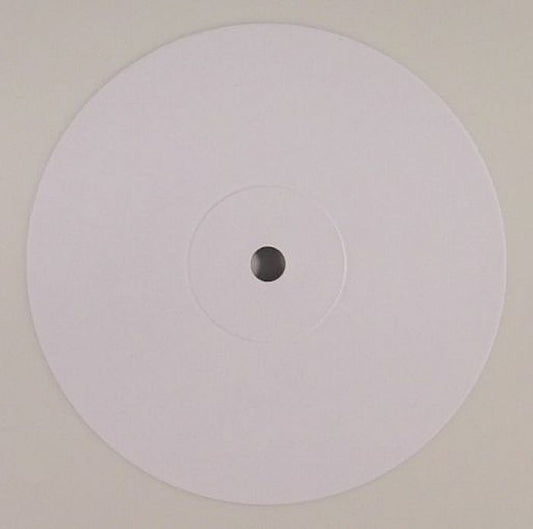 Lado B del vinilo Chris Turner – FlyLove (Rebirth, 10", Edición Limitada) con etiqueta completamente blanca, sin impresión ni créditos visibles.