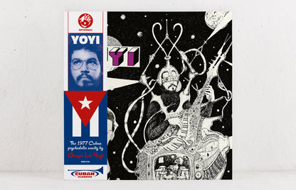 Portada del vinilo Grupo Los Yoyi – Yoyi con banda de Mr Bongo en rojo, blanco y azul de la serie Cuban Classics.
