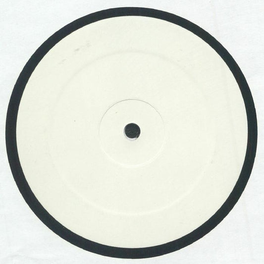 Portada trasera del vinilo sin texto visible ni detalles impresos. Vinilo en formato 12", White Label.