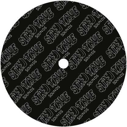 Lado B vinilo Jazzanova Feat. Vikter Duplaix – That Night 12" EP cara con diseño negro Stay True Sounds repetido sin texto de pistas visible.