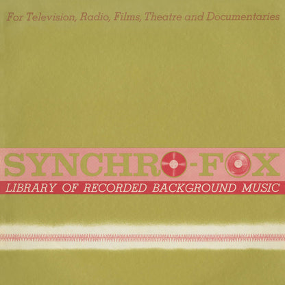 Portada vinilo Jean-Michel Jarre – Deserted Palace Library Edition, diseño verde Synchro-Fox con franja rosa y estética library.