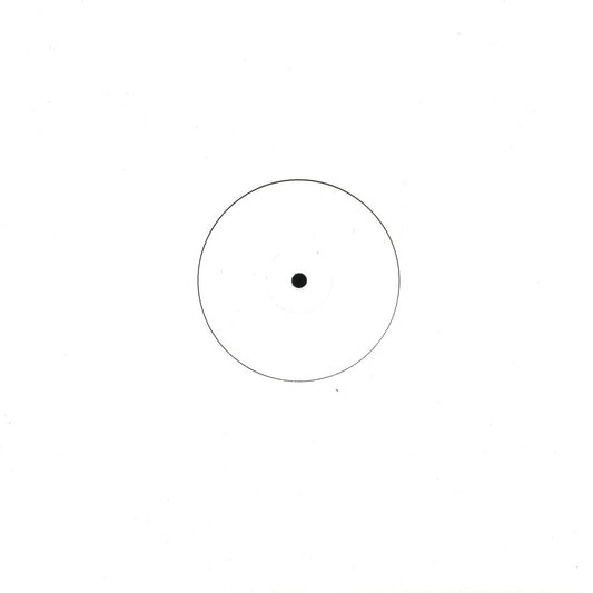 Funda genérica de vinilo 12" de Kenny Dixon Jr. – Jan Edits & Remixes Vol. 1 en blanco minimalista White Label