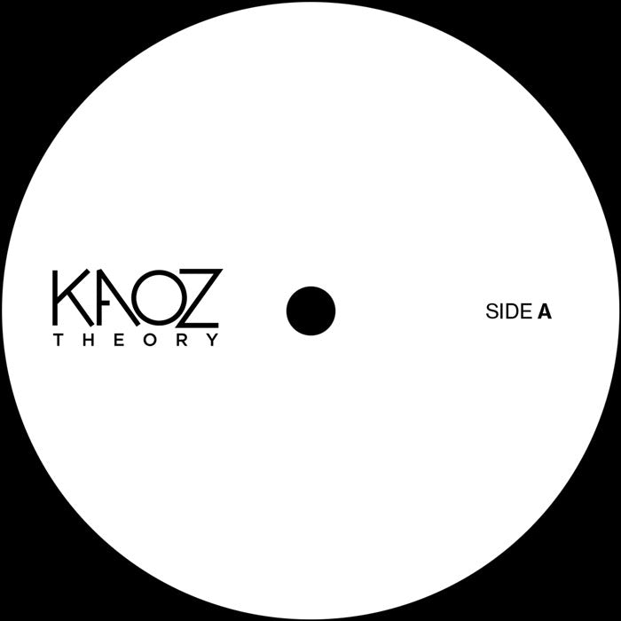 Etiqueta del lado B del vinilo Kerri Chandler Feat. Nae (SA) – Caged Bird con detalles de pistas, créditos, catálogo KT039V2 y logo de Kaoz Theory.