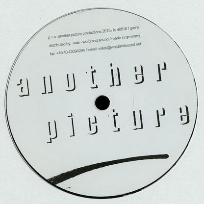 Contraportada del vinilo Losoul – The Pulses EP, publicado en Another Picture. Diseño limpio con el nombre del sello y detalles de distribución en la etiqueta.