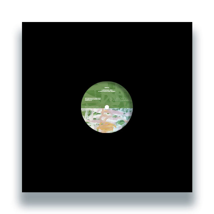 Portada de vinilo Nomadics – Better Man en funda negra con etiqueta central verde minimalista del sello Pronto, 12".