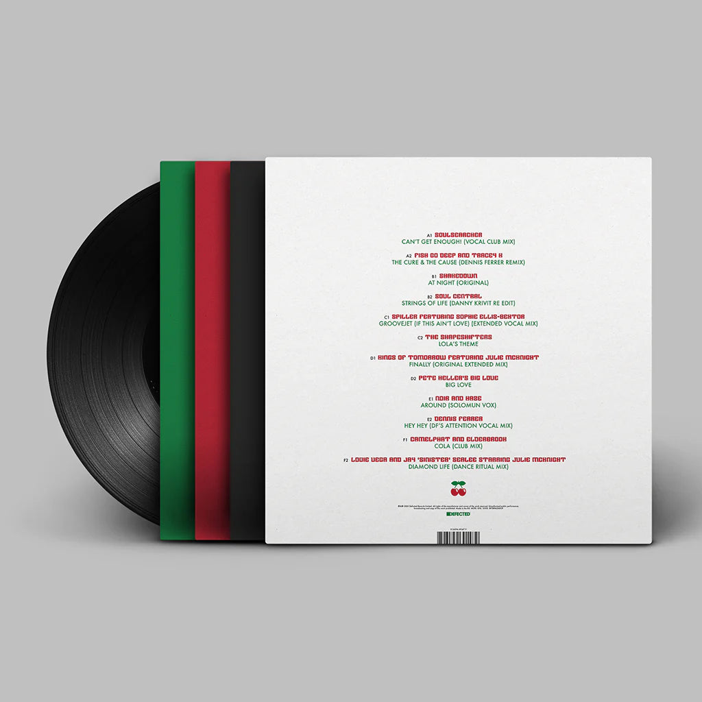 Vista trasera del set de vinilo Varios Artistas – Pacha House Classics con contraportada y fundas laterales.