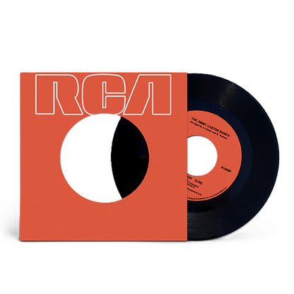 Vinilo 7", 45 RPM de The Jimmy Castor Bunch – It's Just Begun / Troglodyte (Cave Man) con funda RCA roja y diseño clásico, reedición ideal para DJs y coleccionistas amantes del funk vintage.