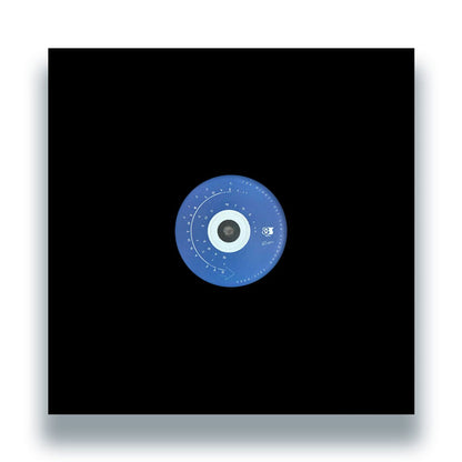 Portada del vinilo 12" EP The Mighty Zaf & Linkwood – Get Another Love / He Made You Mine, funda negra minimalista con etiqueta azul centrada.