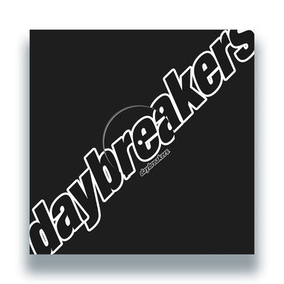 Portada de funda vinilo The Nathaniel X Project – Music Station Archive Traxx Vol. Two en negro con logo Daybreakers en diagonal, estilo sobrio y club.