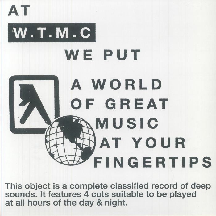 Contraportada del vinilo Theory Of Movement – Structural EP con gráfico de globo, flecha y texto sobre cuatro cortes.