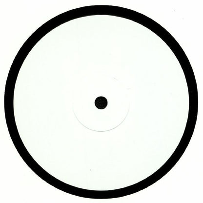 Lado B del vinilo Varios Artistas – Reb Ltd Sampler One de Rebirth, 12" EP edición limitada. Etiqueta blanca sin texto ni arte, borde negro marcado, estilo clásico de vinilos de muestra.