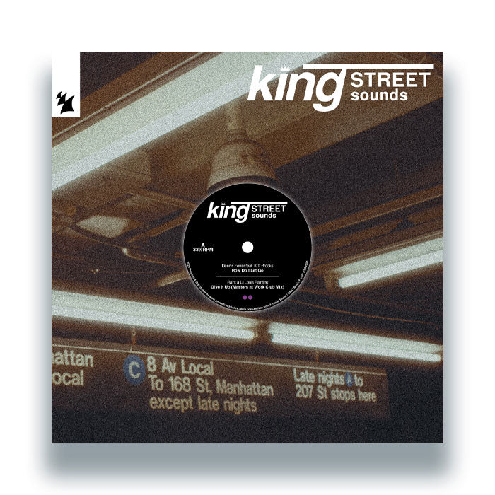 Portada delantera del vinilo para DJs y coleccionistas. Varios Artistas – King Street Sounds Sampler Vol. 2, lanzado por BPM King Street Sounds.