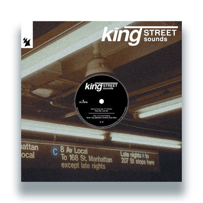 Portada delantera del vinilo para DJs y coleccionistas. Varios Artistas – King Street Sounds Sampler Vol. 2, lanzado por BPM King Street Sounds.