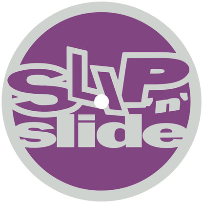 Lado A del vinilo Varios Artistas – The Sound Of Slip 'n' Slide, Vol. 2 con etiqueta morada y logotipo Slip 'n' Slide