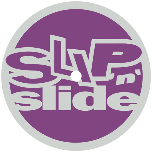 Lado A del vinilo Varios Artistas – The Sound Of Slip 'n' Slide, Vol. 2 con etiqueta morada y logotipo Slip 'n' Slide