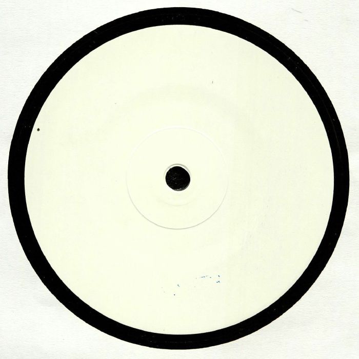 Lado B del vinilo Wax – No. 30003, 12" white label sin datos impresos, etiqueta blanca limpia con leve marca en la parte inferior.